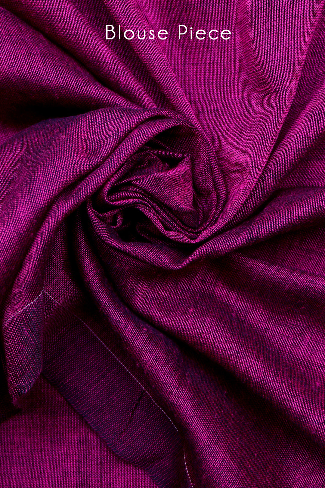 Teejh Boysenberry Mulmul Cotton Saree