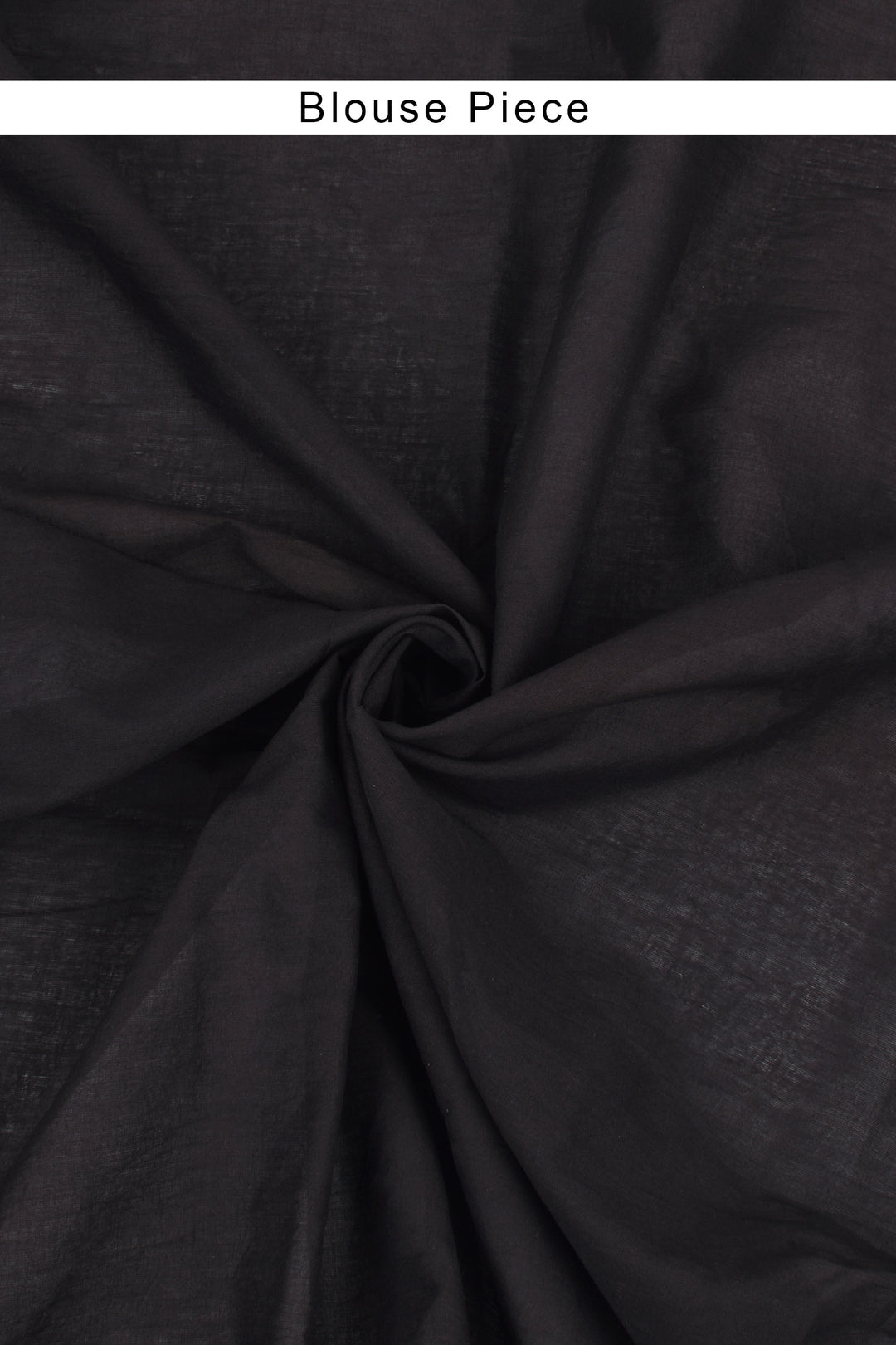 Teejh Aarika Black and White Cotton Saree With Blouse Piece