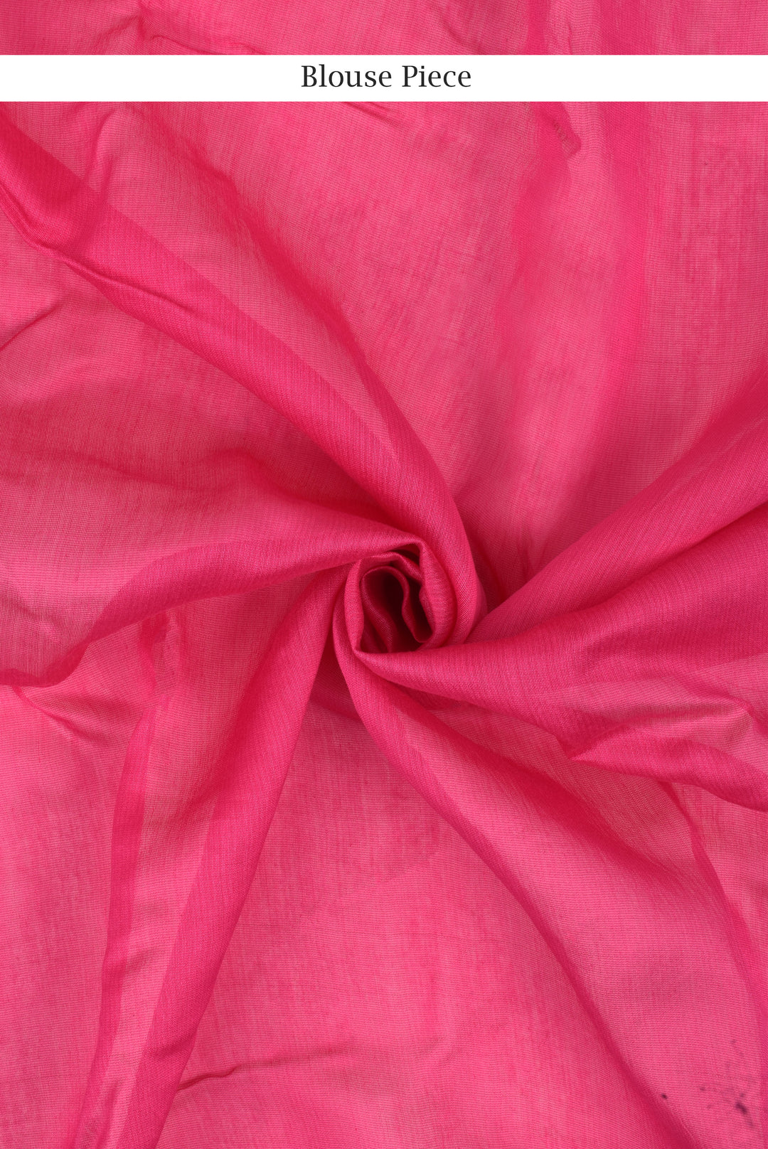 Teejh Tavisa Block Print Chanderi Silk Saree with Blouse Piece