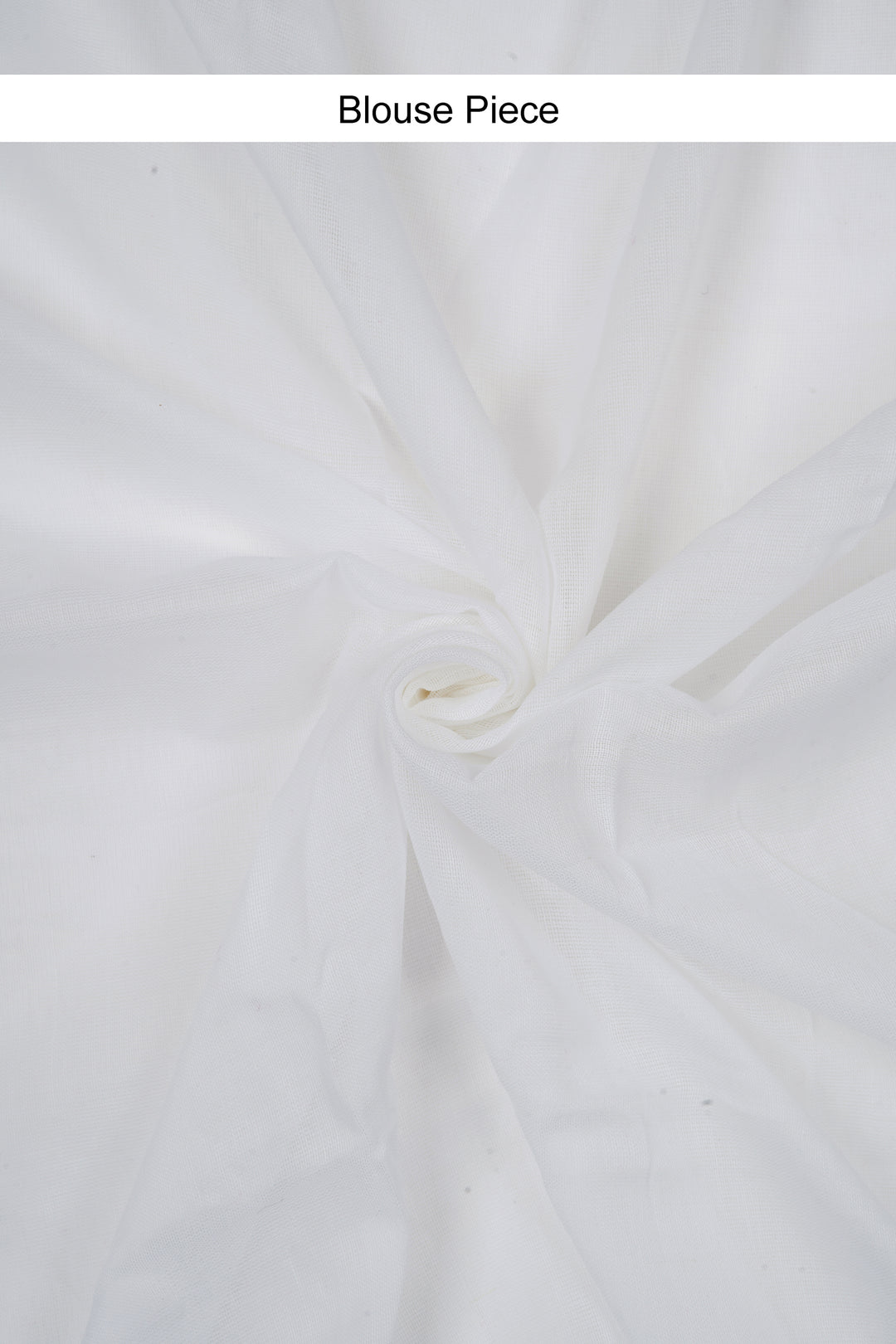Teejh Kaira White Mulmul Saree
