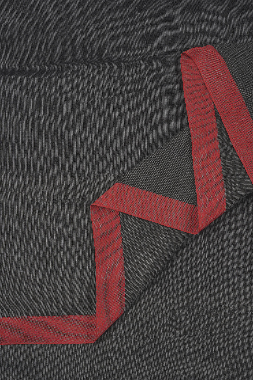 Teejh Kaira Deep Grey Mulmul Saree