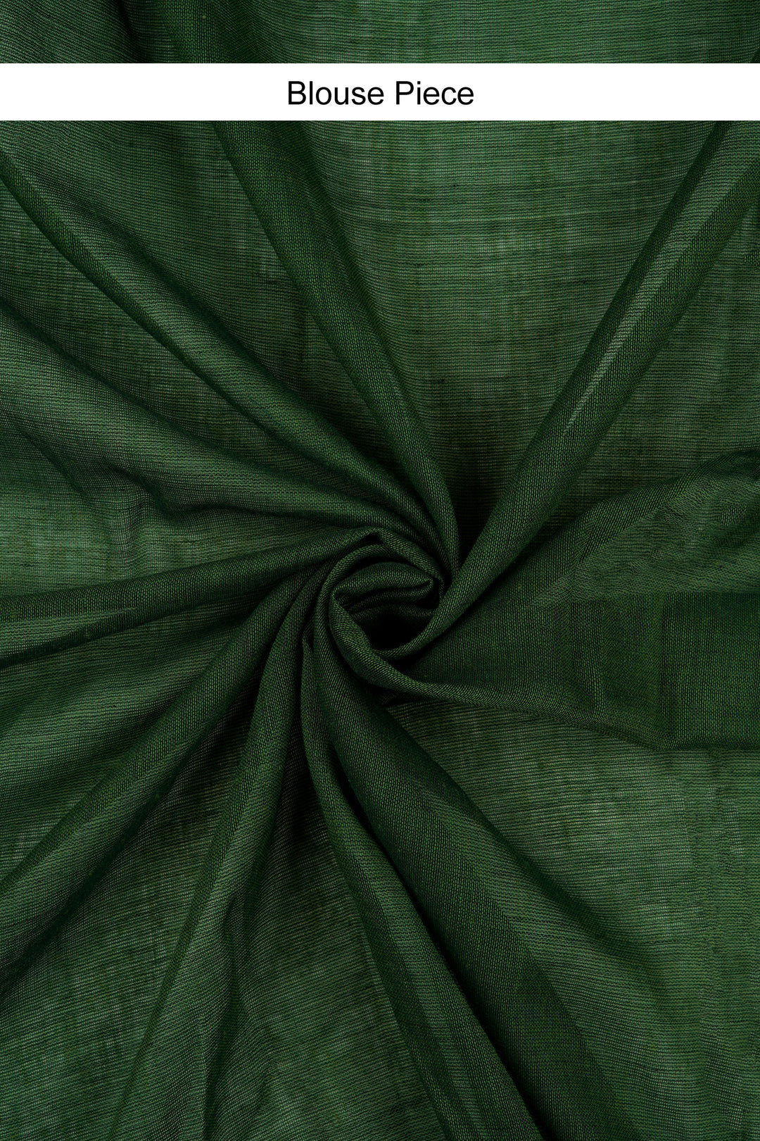 Teejh Kaira Emerald Green Mulmul Saree