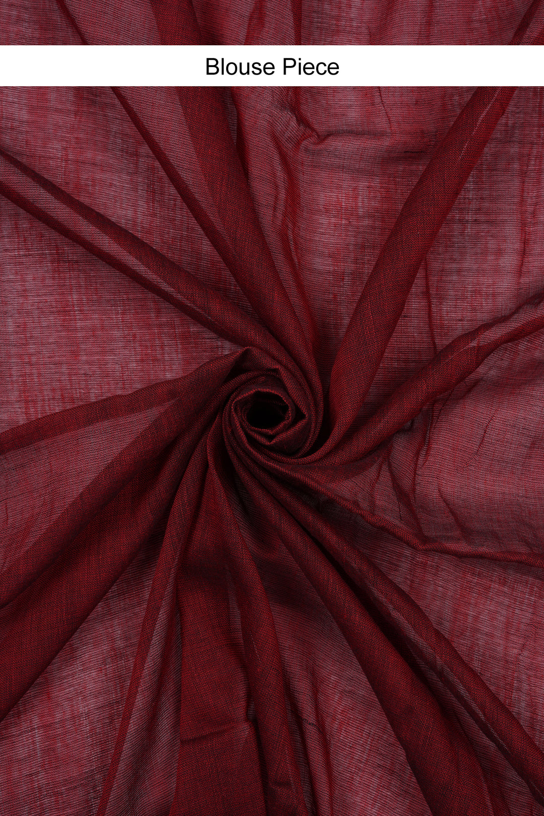 Teejh Varuni Black &amp; Maroon Mulmul Saree