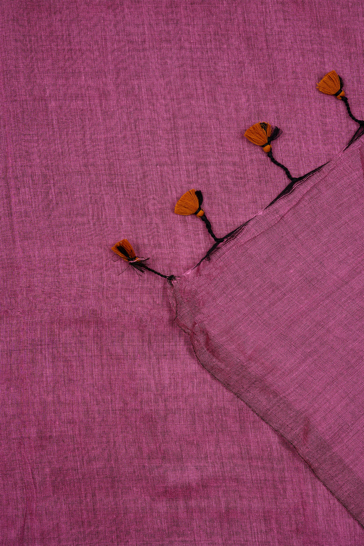 Teejh Takshi Onion Pink  Mulmul Saree