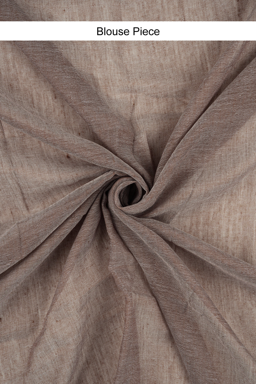 Teejh Takshi Brown Mulmul Saree