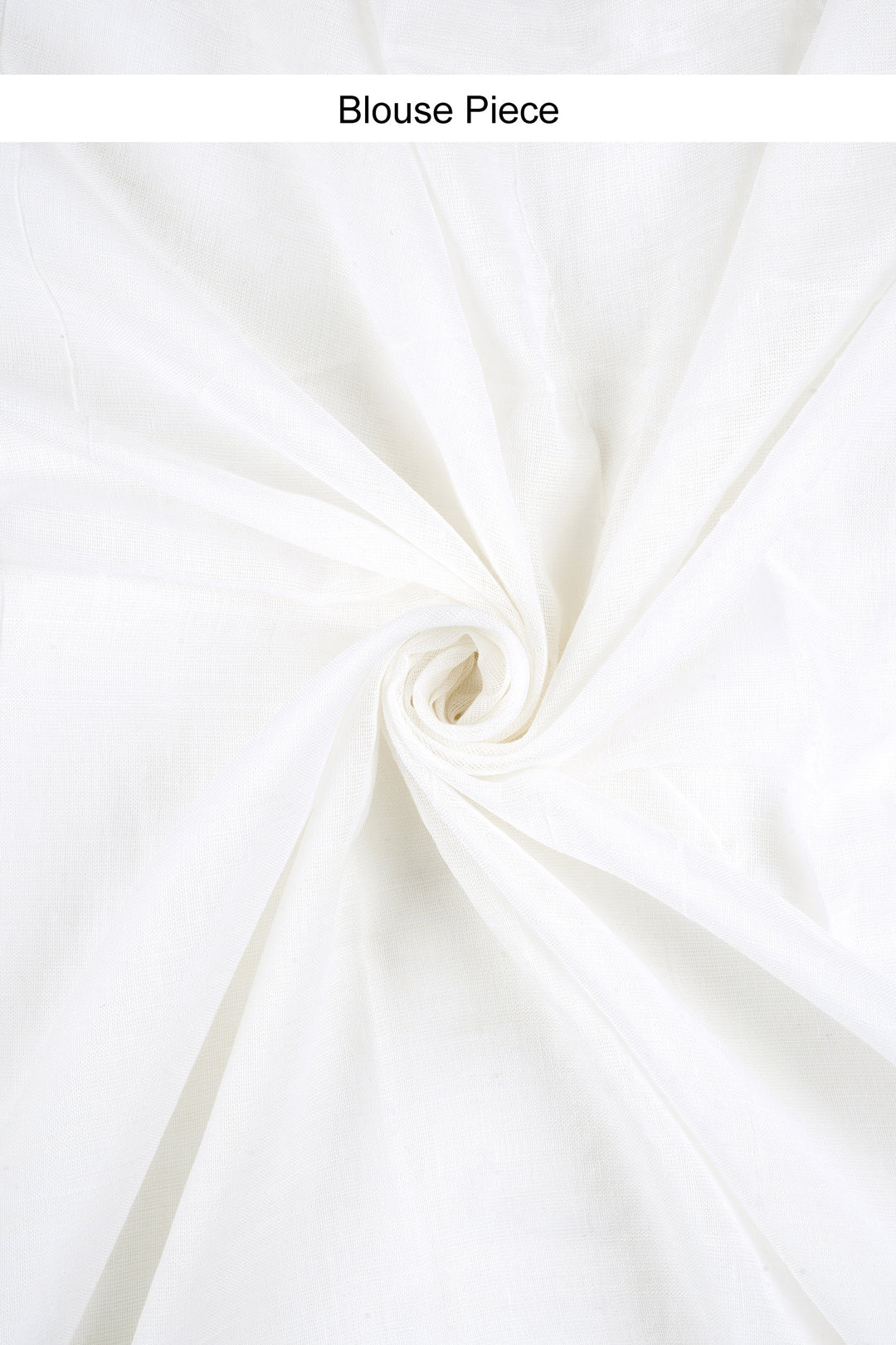 Teejh Jaina Off White Handwoven Saree