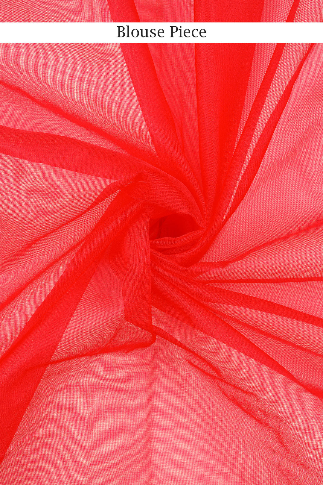 Teejh Zunaira Red Organza Saree