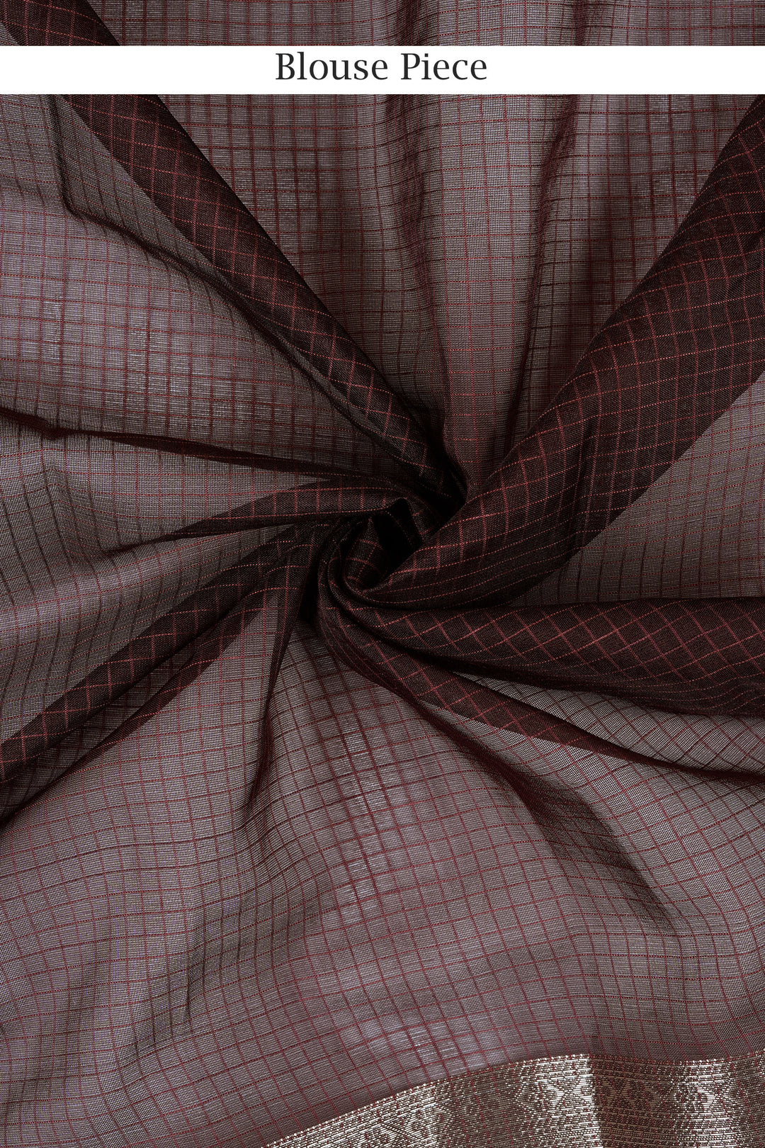 Teejh Samara Brown Organza Saree