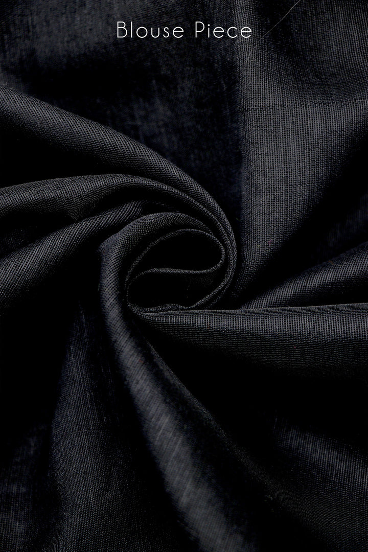 Teejh Chaandini Raat Cotton Silk Zari Saree