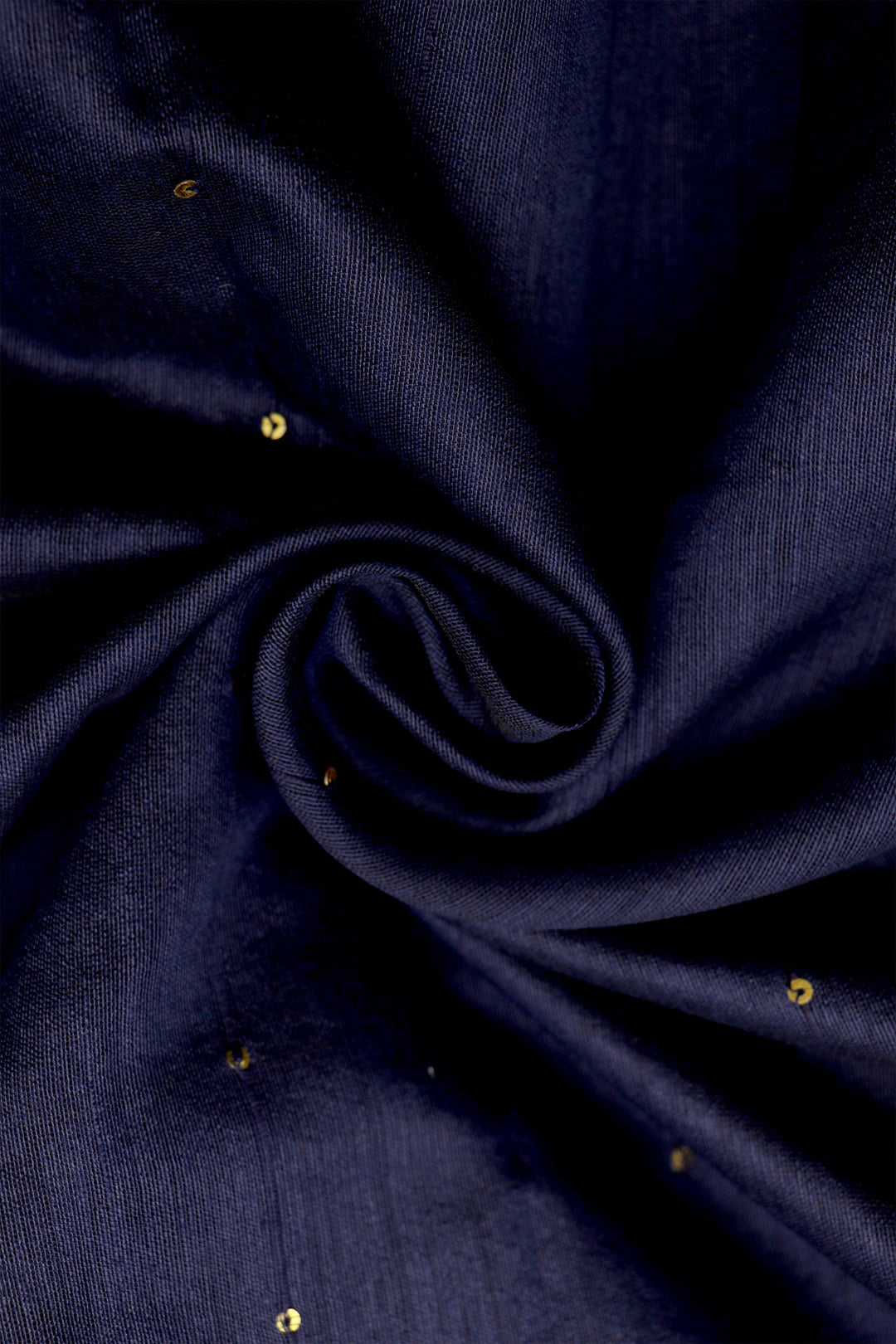 Teejh Indigo Blue Box Handloom Sequin Saree