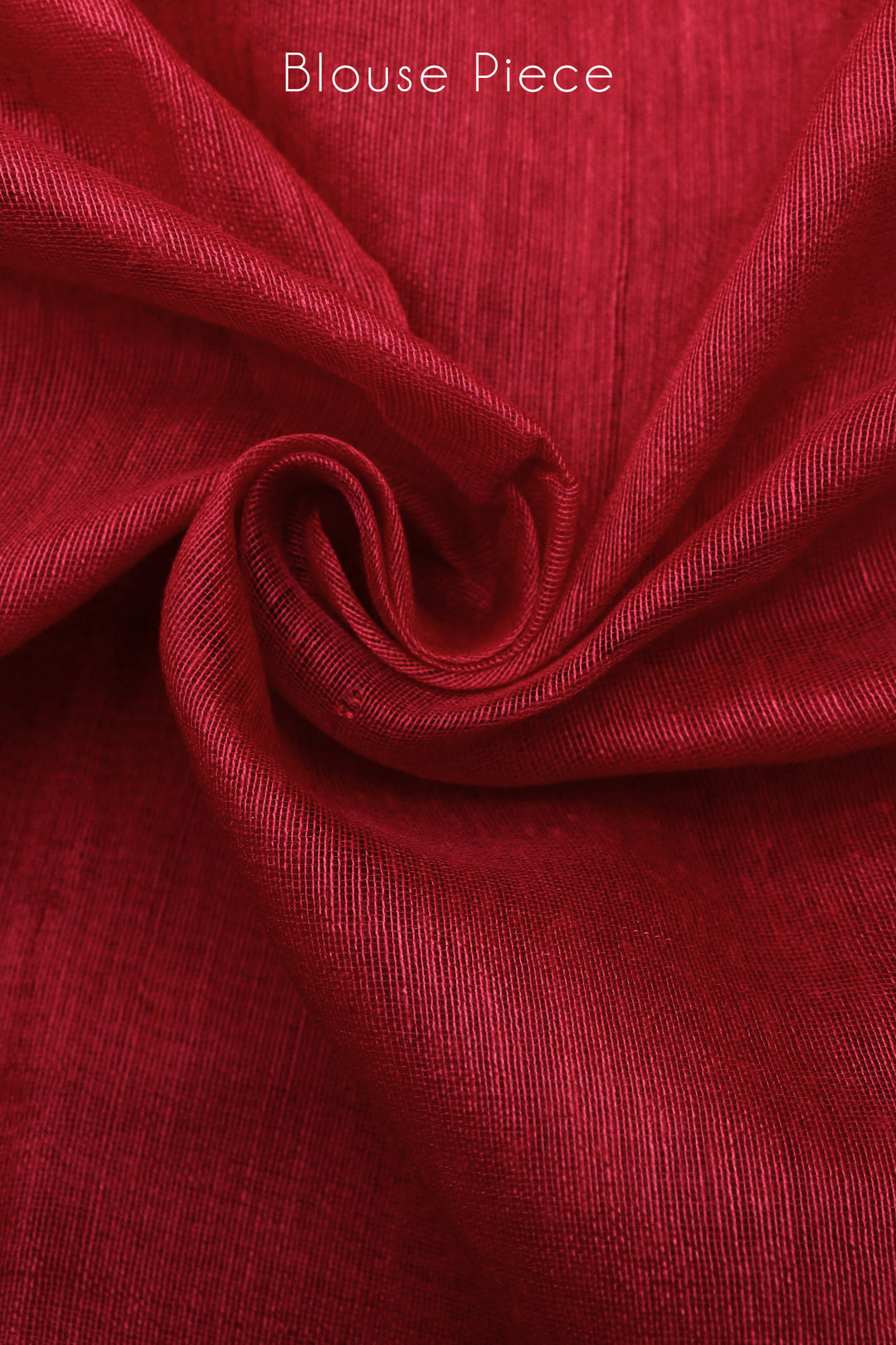 Teejh Rosy Red Handloom Box Sequin Saree